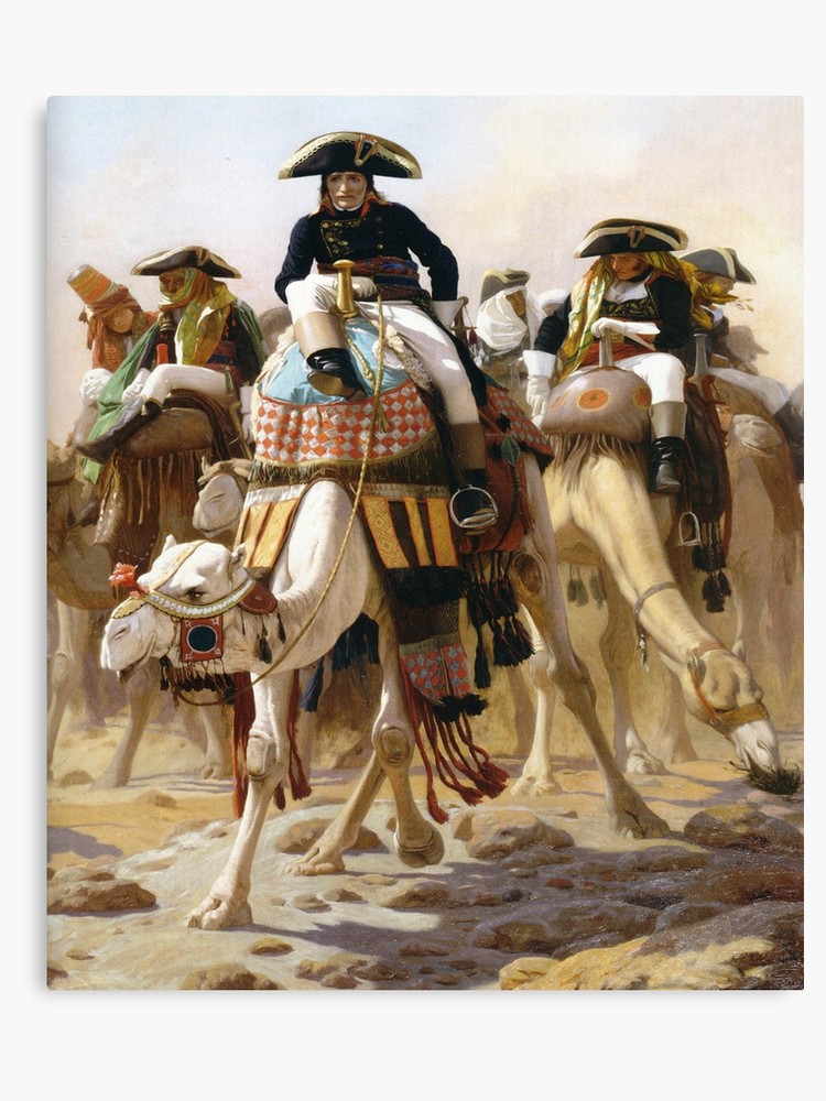 Le général Bonaparte avec son état-major en Égypte-Jean Léon Gérôme-gregory-roose-chroniques-remplacisme-global-grand-remplacement